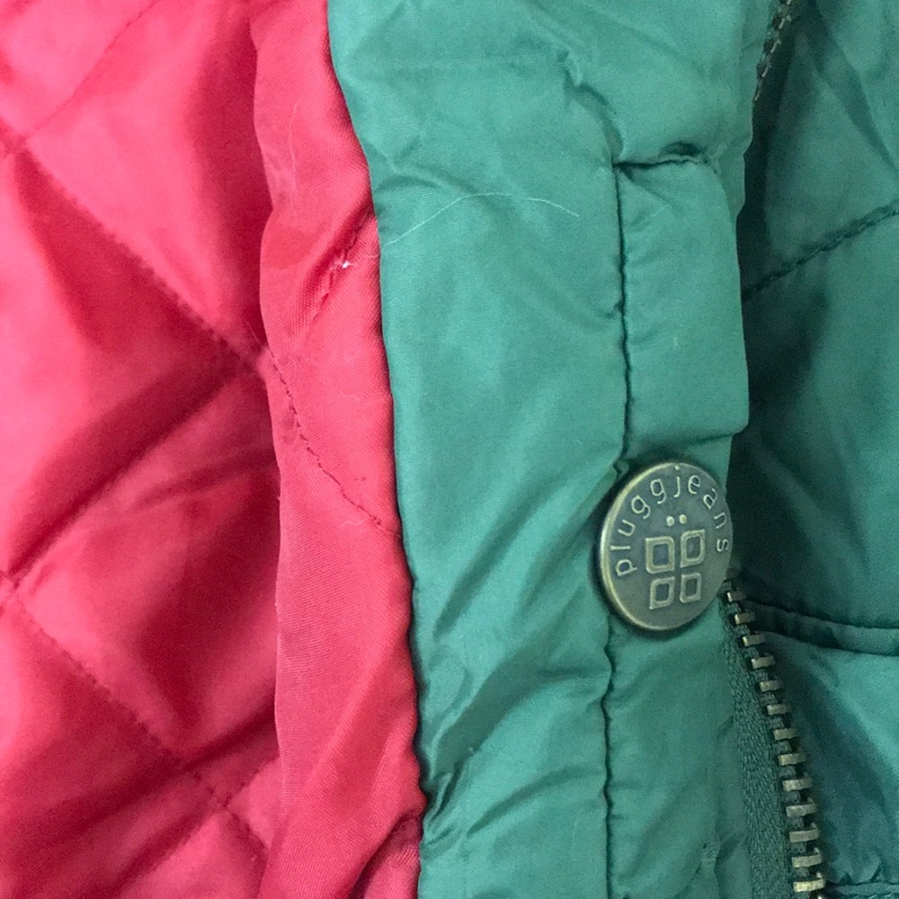 Plugg vintage women cropped puffer jacket size XS - Picture 7 of 8